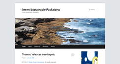 Desktop Screenshot of greensustainablepackaging.org